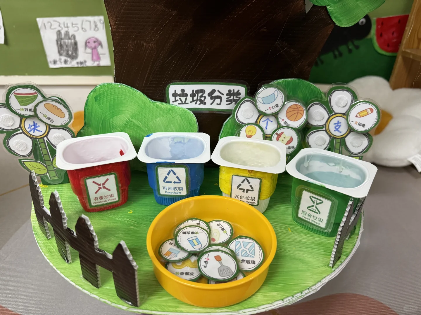 一等奖语言区自制教玩具《动物森林》