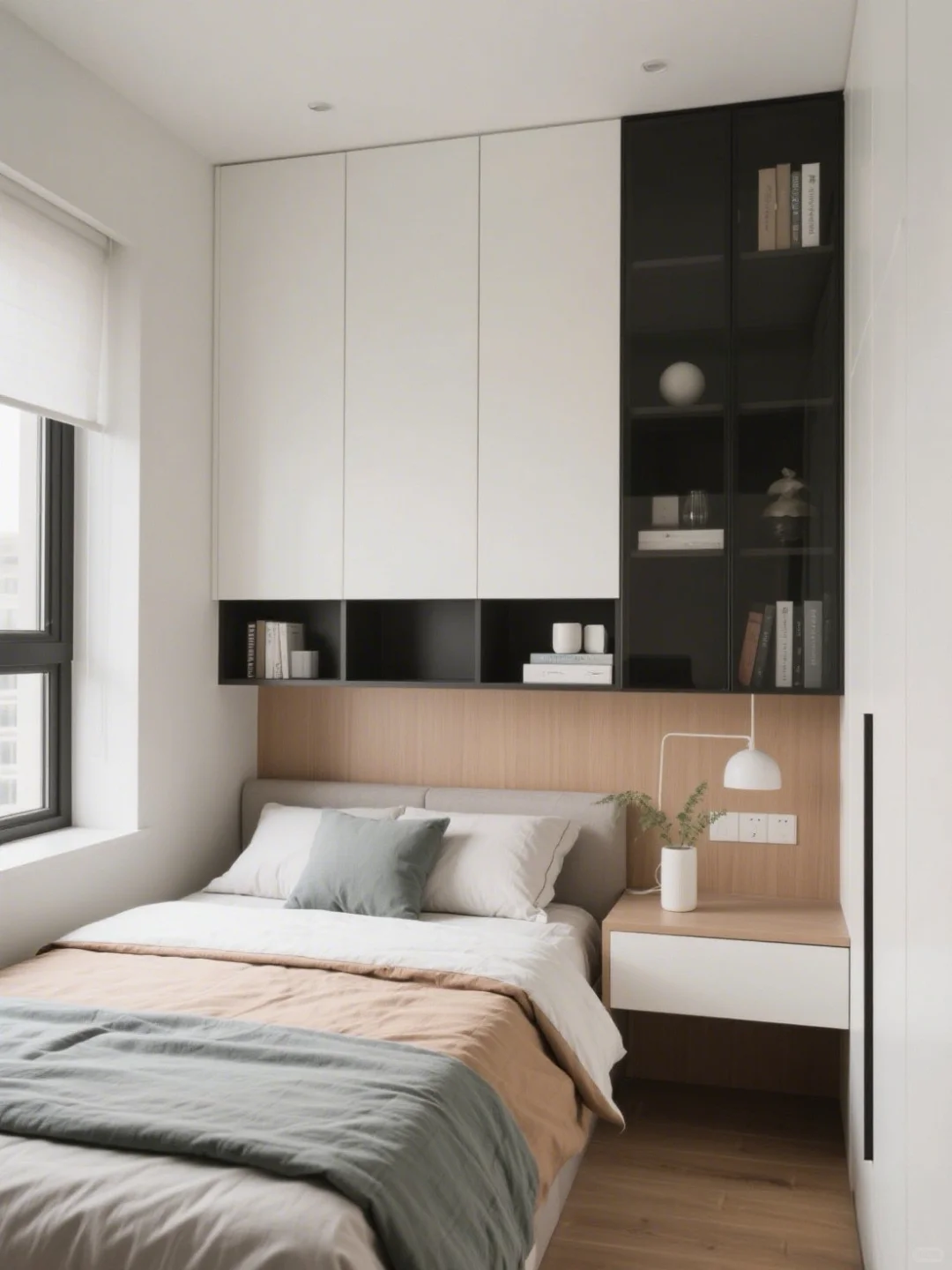 谁说小卧室不能又实用又好看