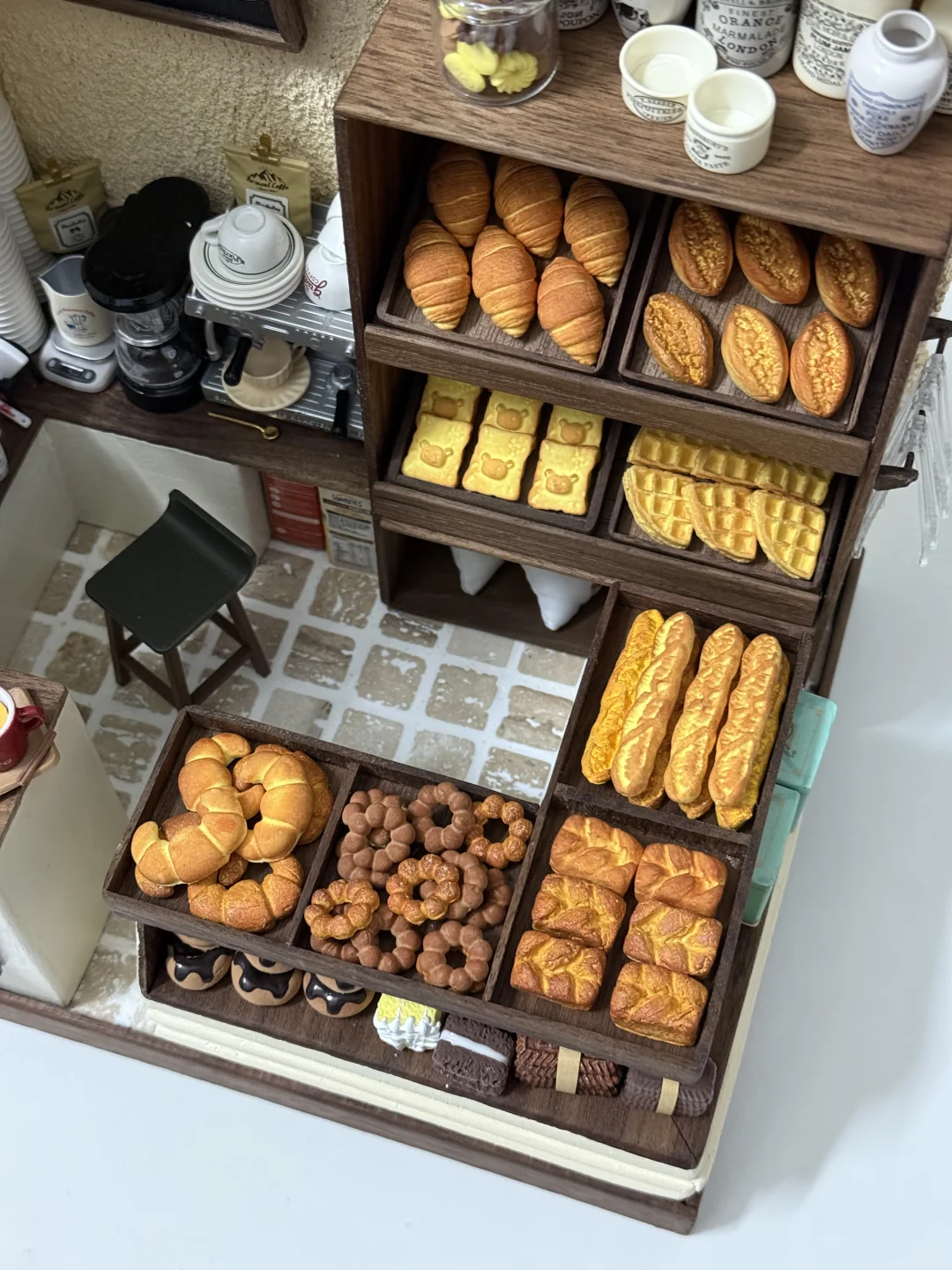 终于做成功了！我的面包店?