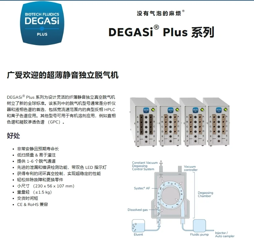 DEGASi® Plus脱气装置