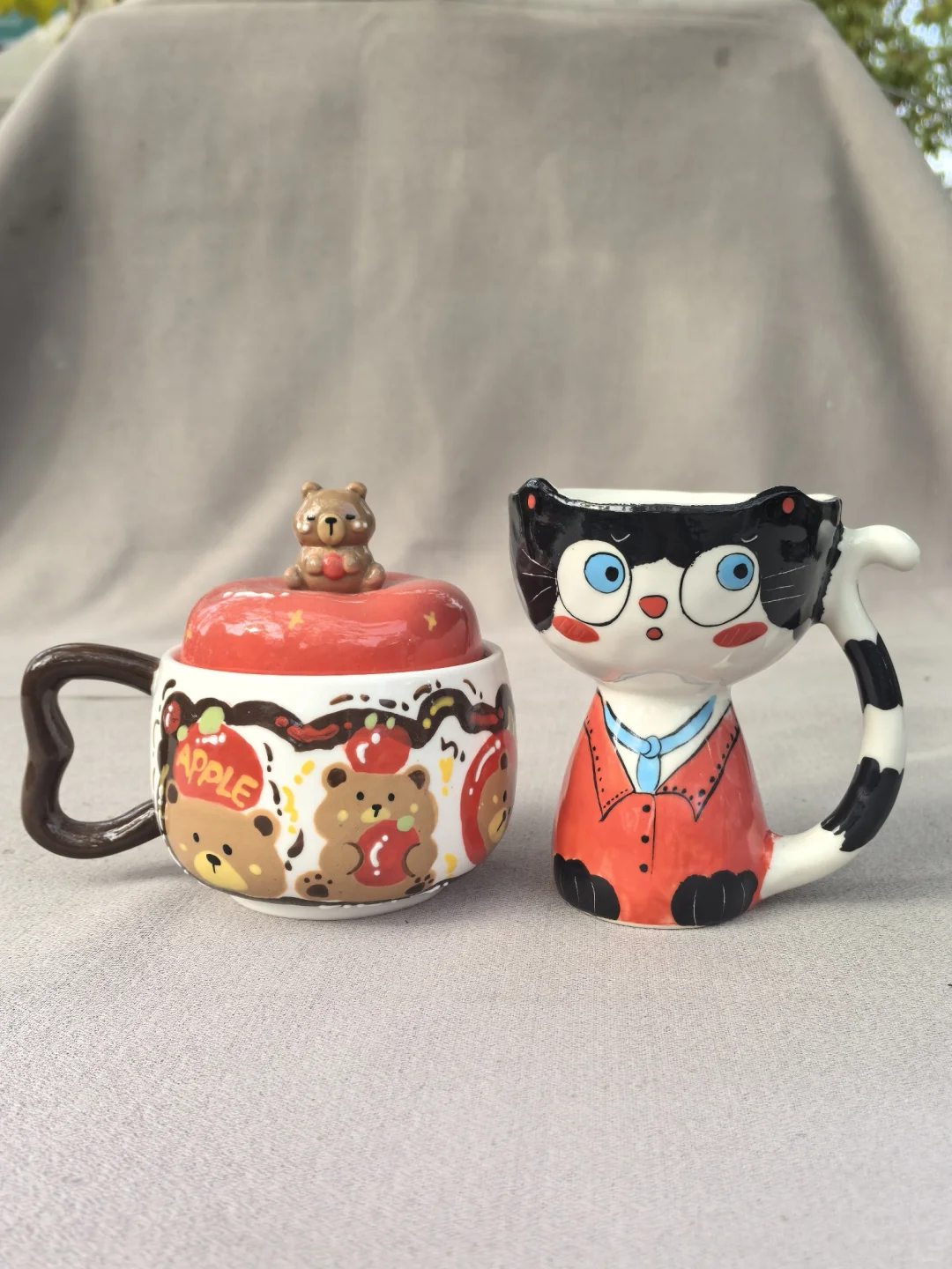 超可爱的原创手捏杯来啦！