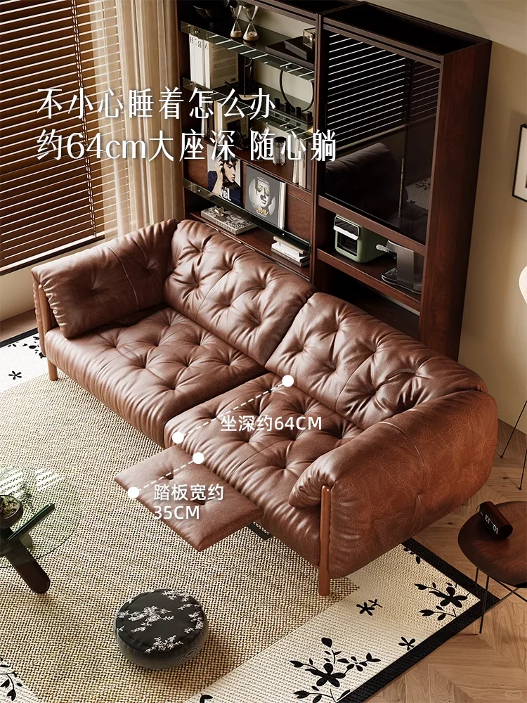 如何用中古风智能脚踏沙发提升家居格调