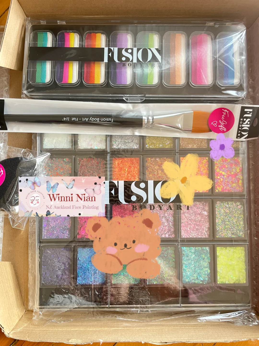 专业face painting工具大公开|爱画脸的我