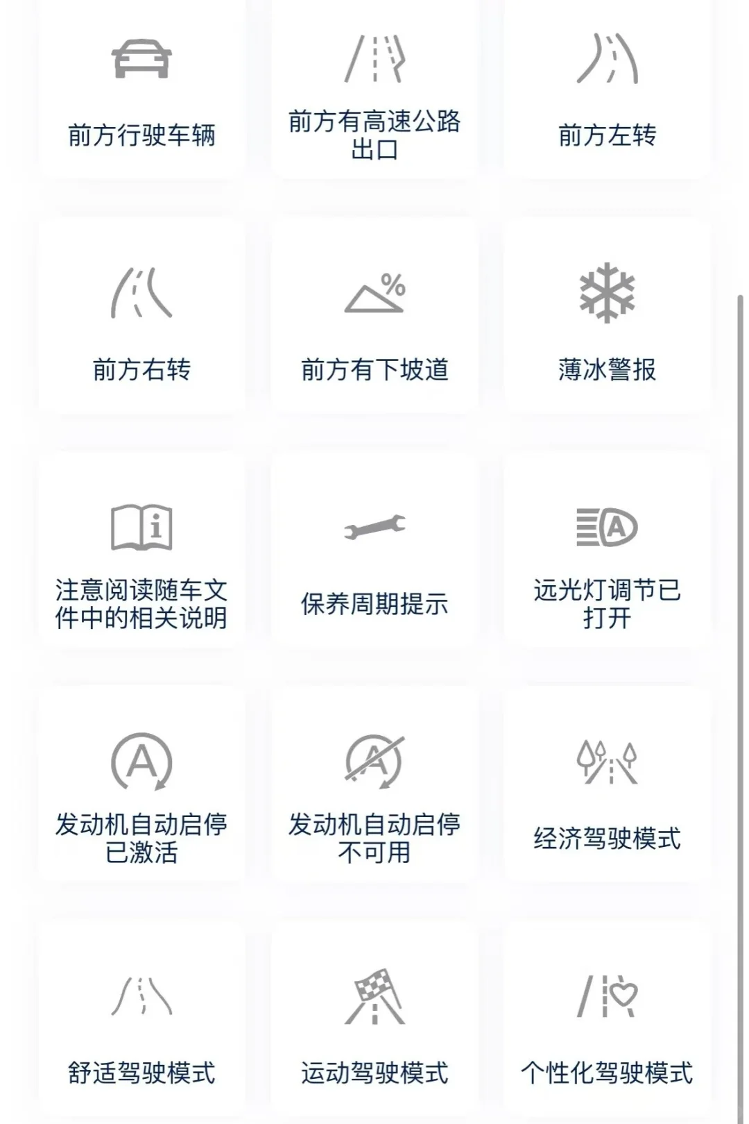 哇塞！大众仪表提示灯全知道