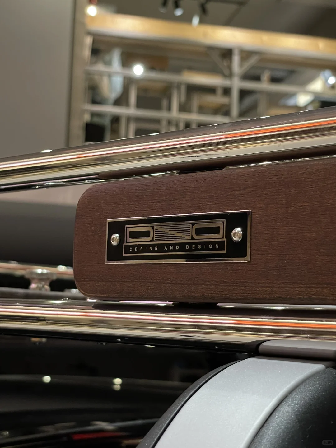 胡桃木车顶框 迷你R55 复古改装