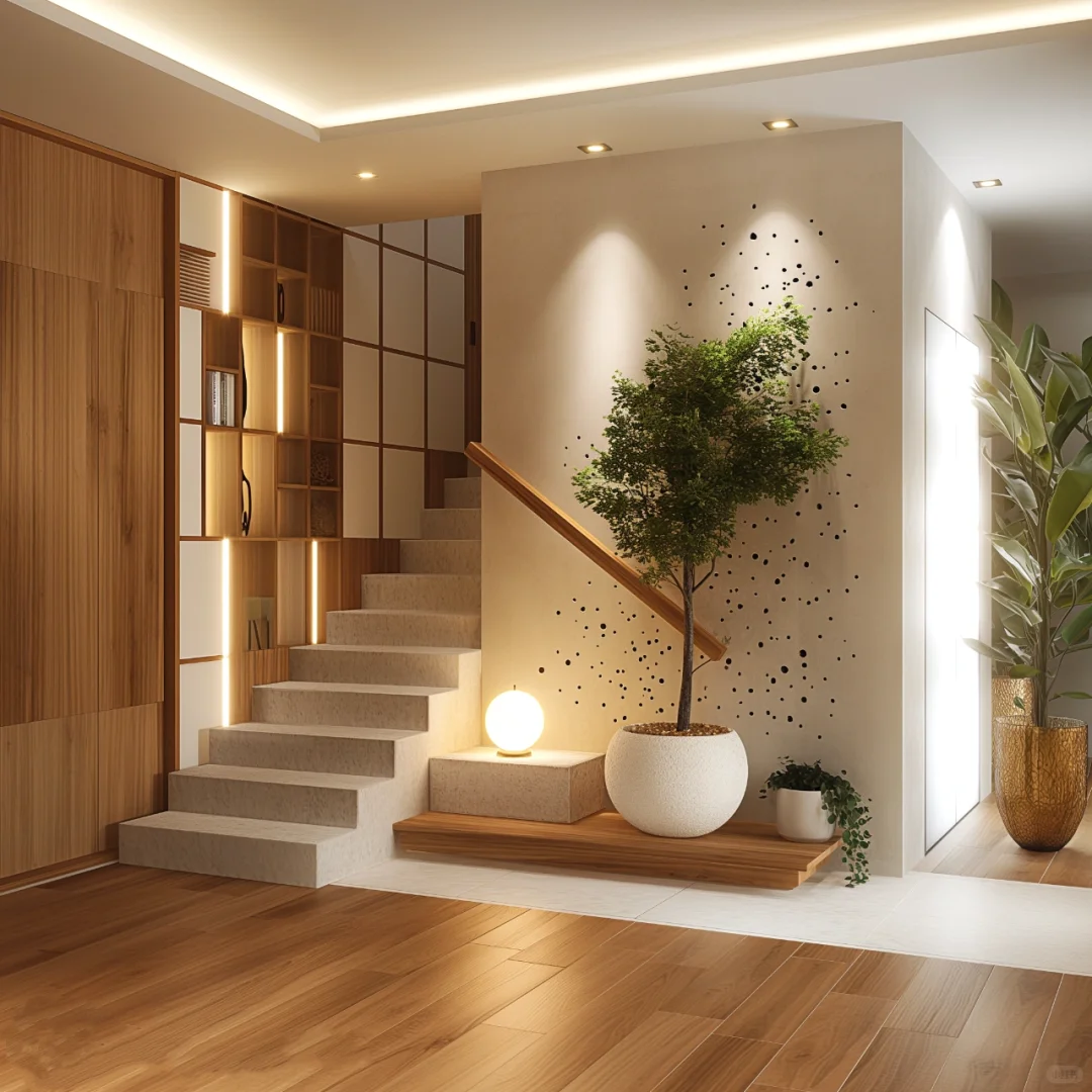 楼梯变成景观艺术品?有“月光”的家心情舒畅