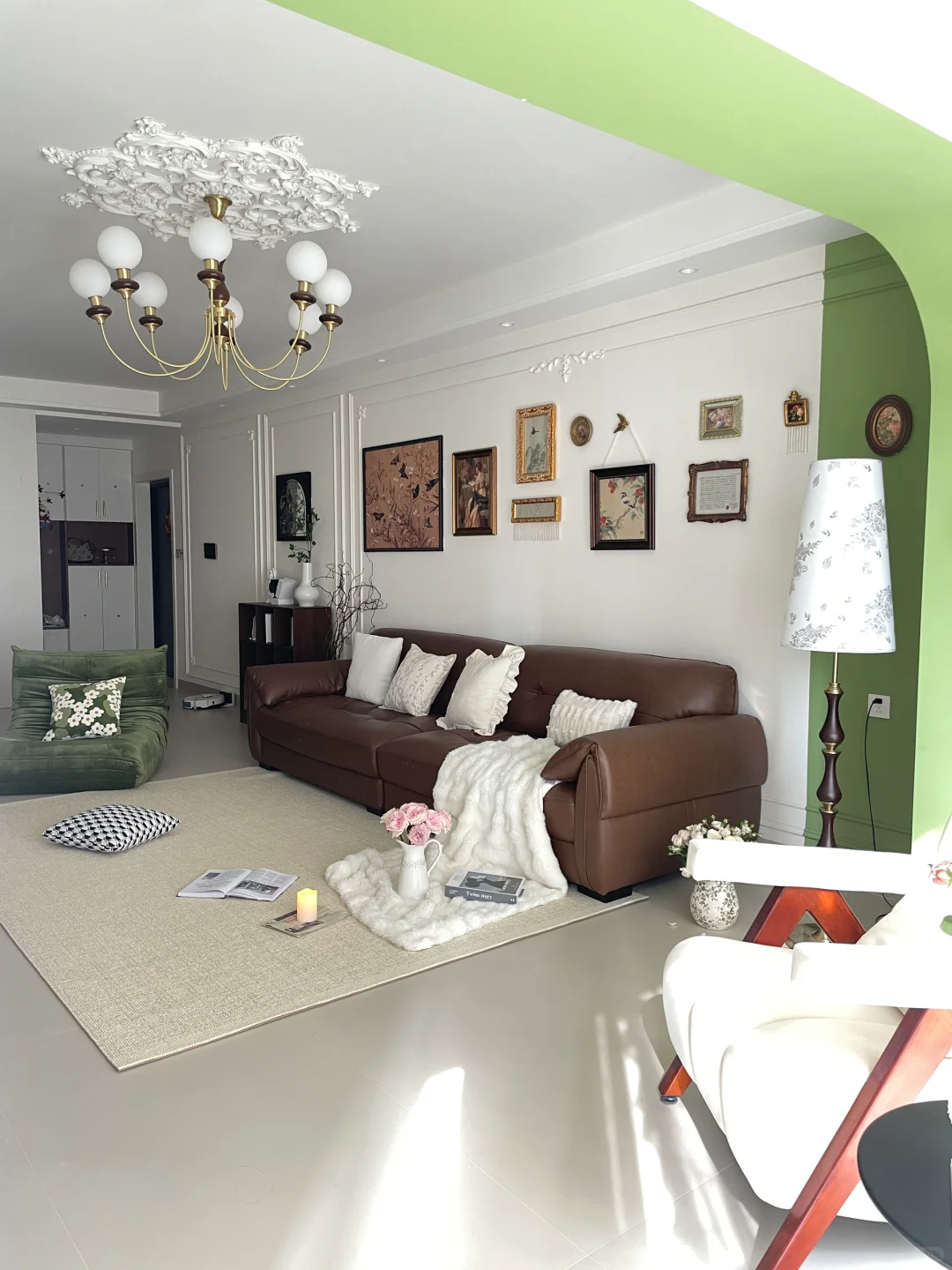 30岁住进了自己设计的绿色森系小家里！?