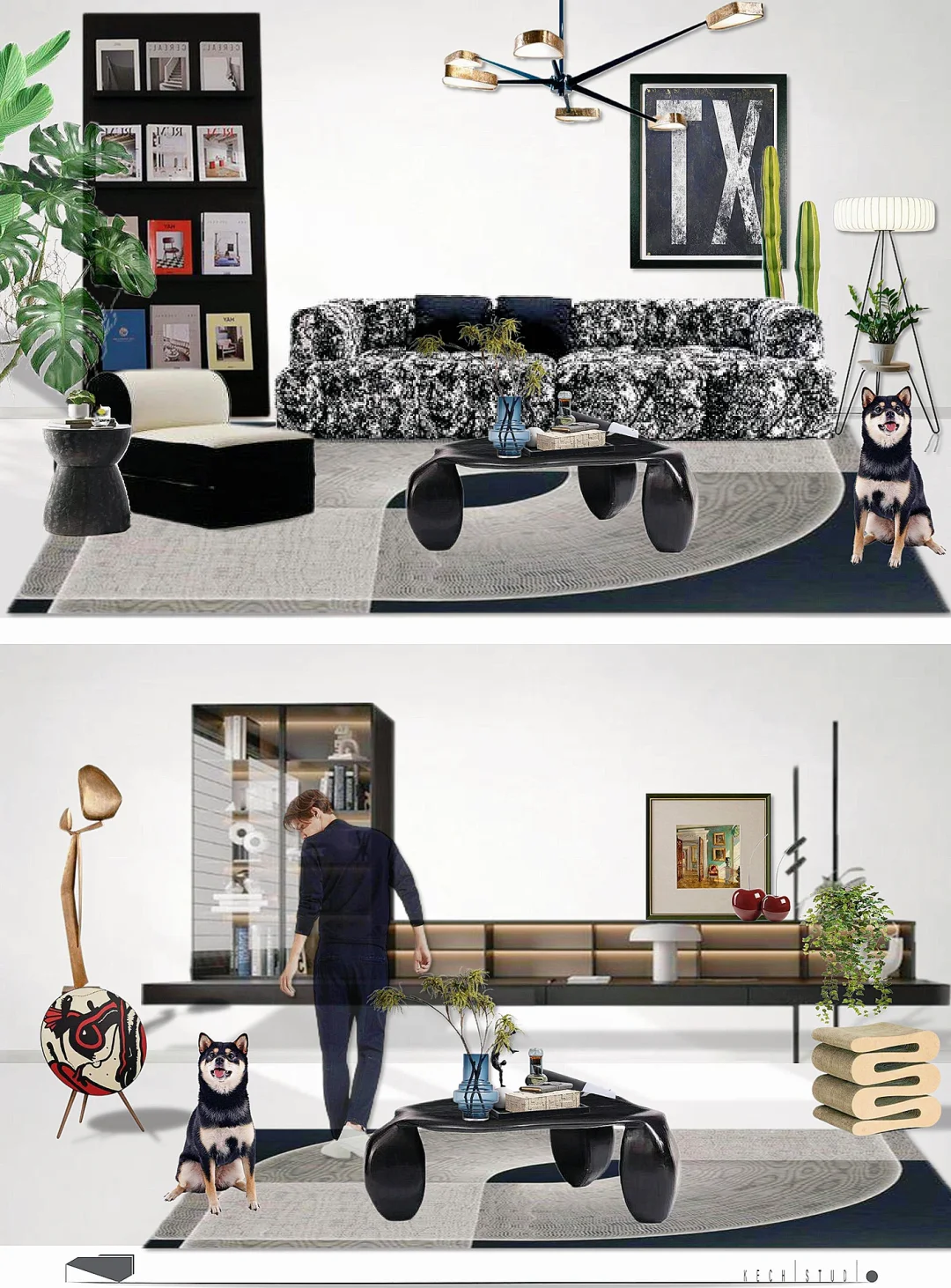 1000个原创软装方案分享｜我这不被定义的家