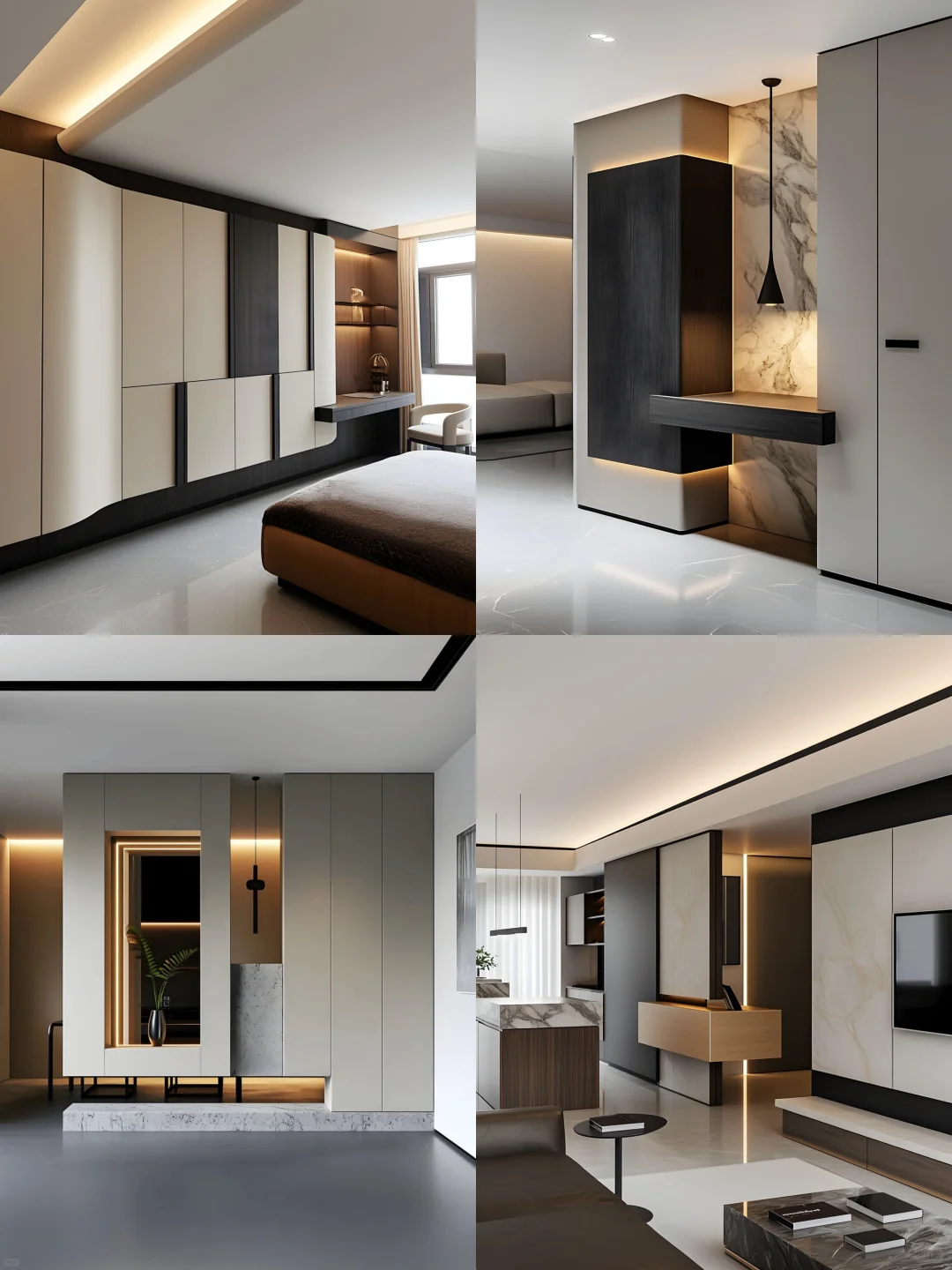 高级感审美瞬间｜轻奢四宫格意式风合集?