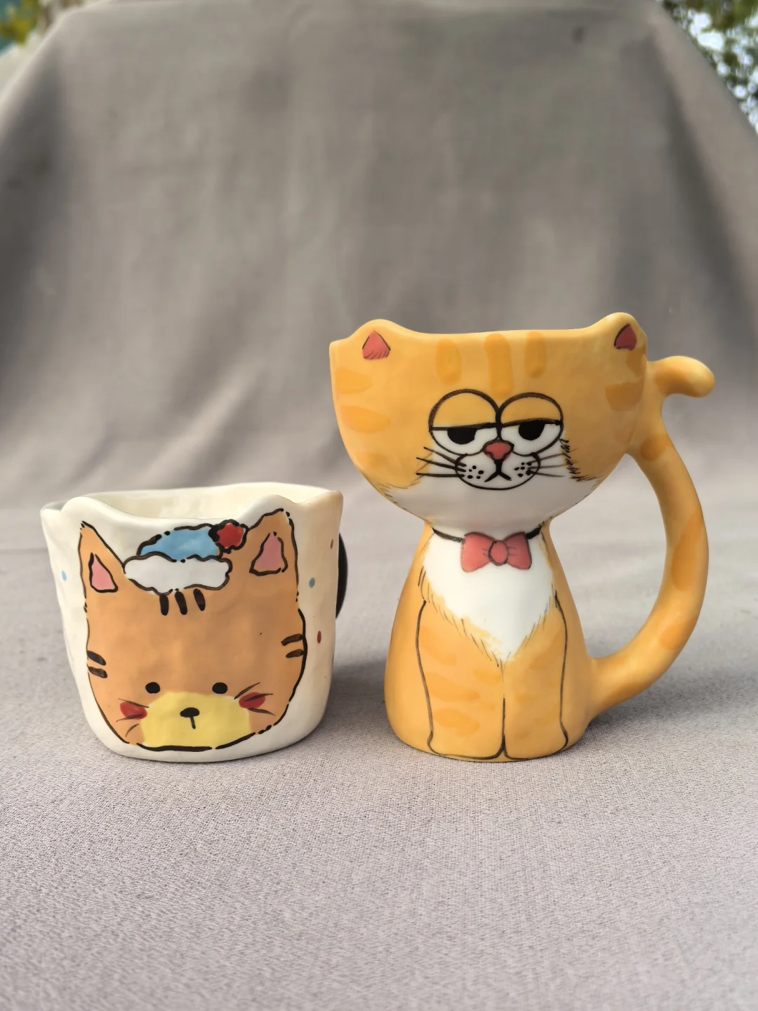 超可爱的原创手捏杯来啦！