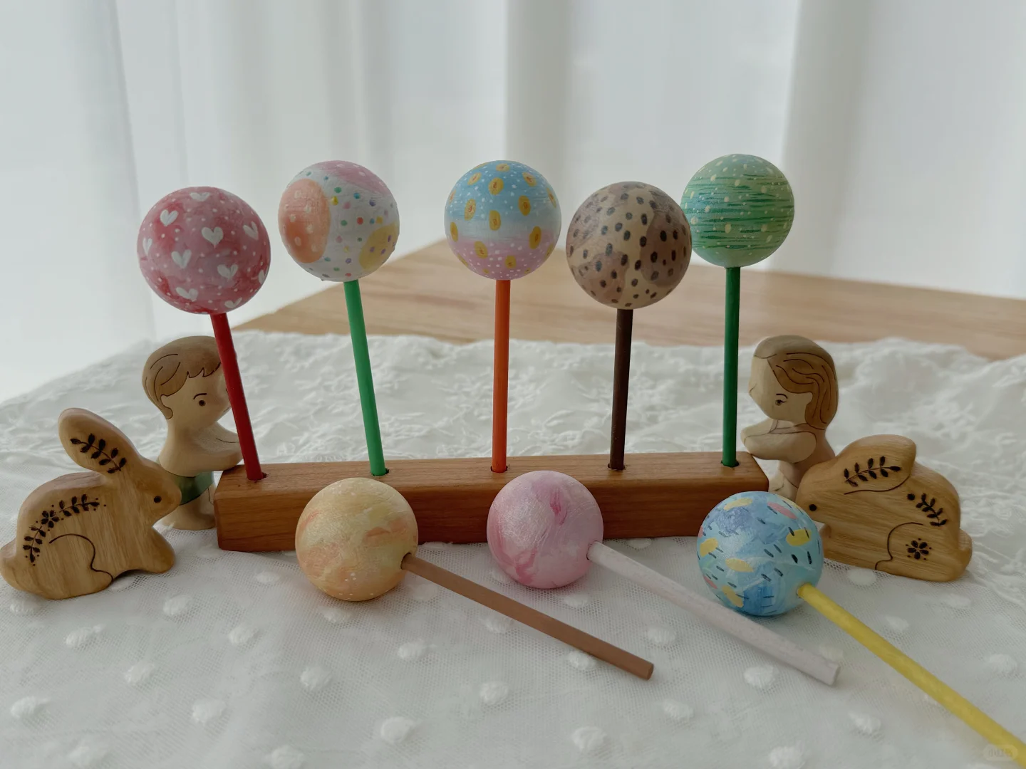 给女儿做的小玩具?