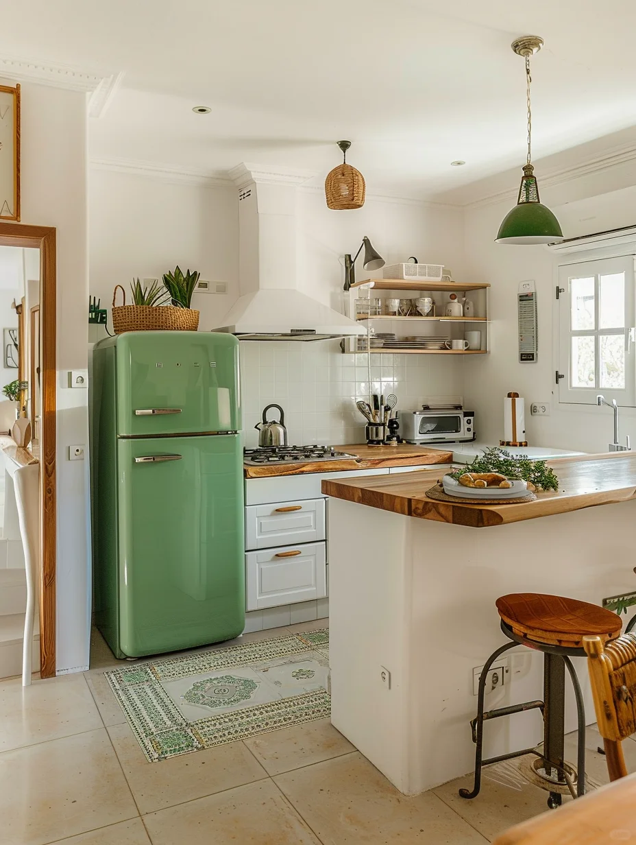 幸福感爆棚的小厨房原来长这样……