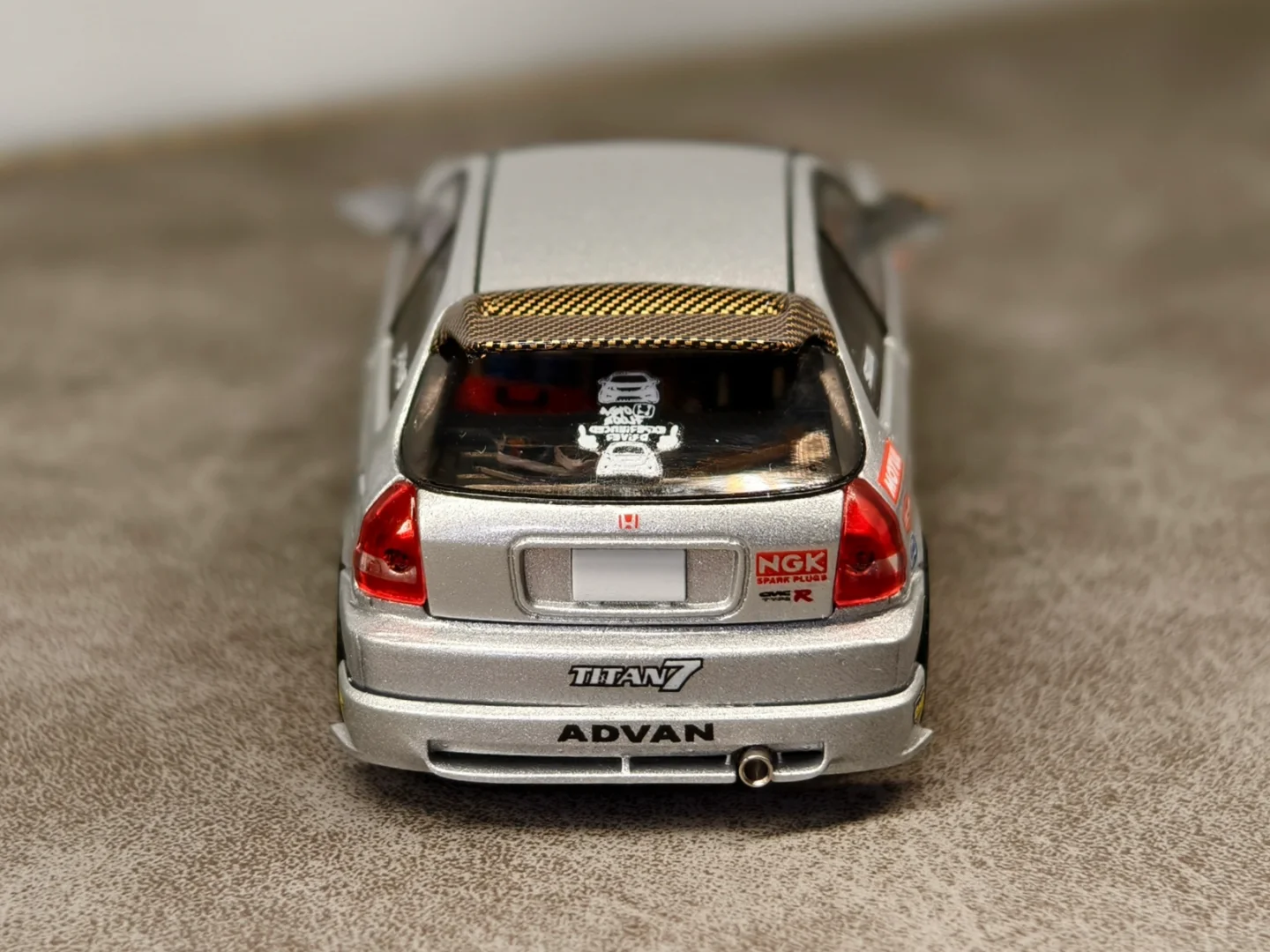 Tlv n165d 本田思域EK9细化改造