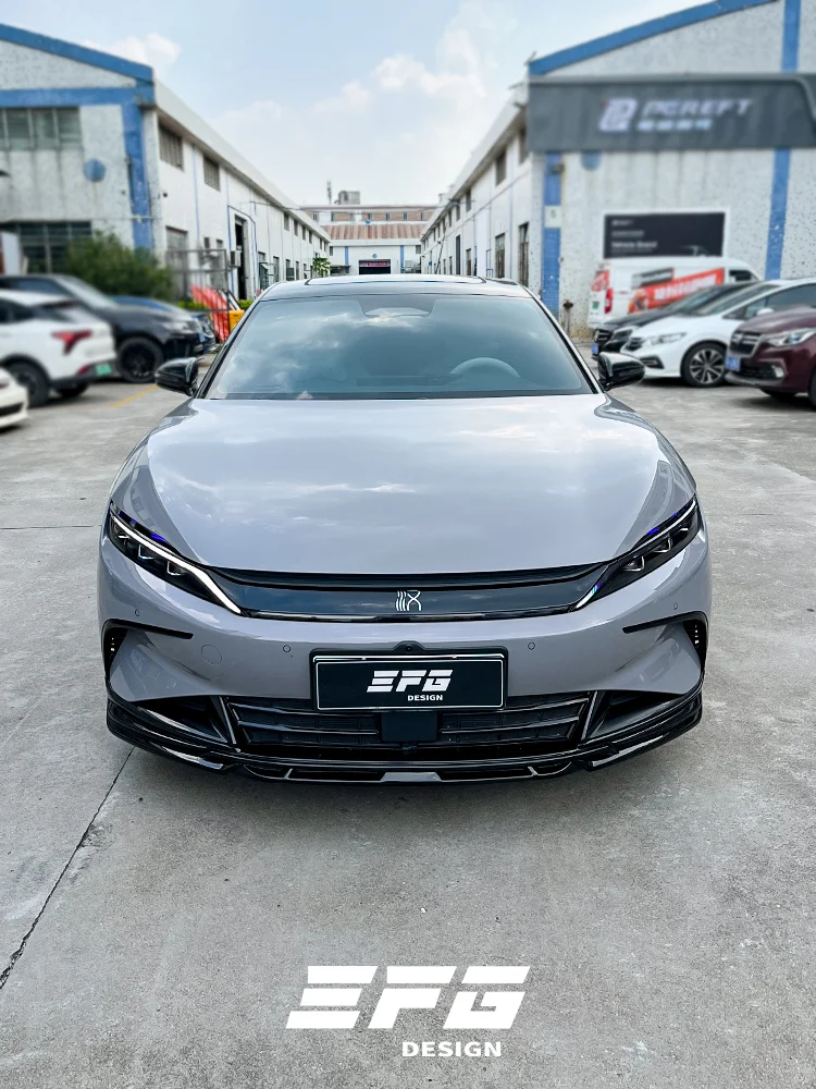 总会忍不住回头多看几眼，比亚迪汉！