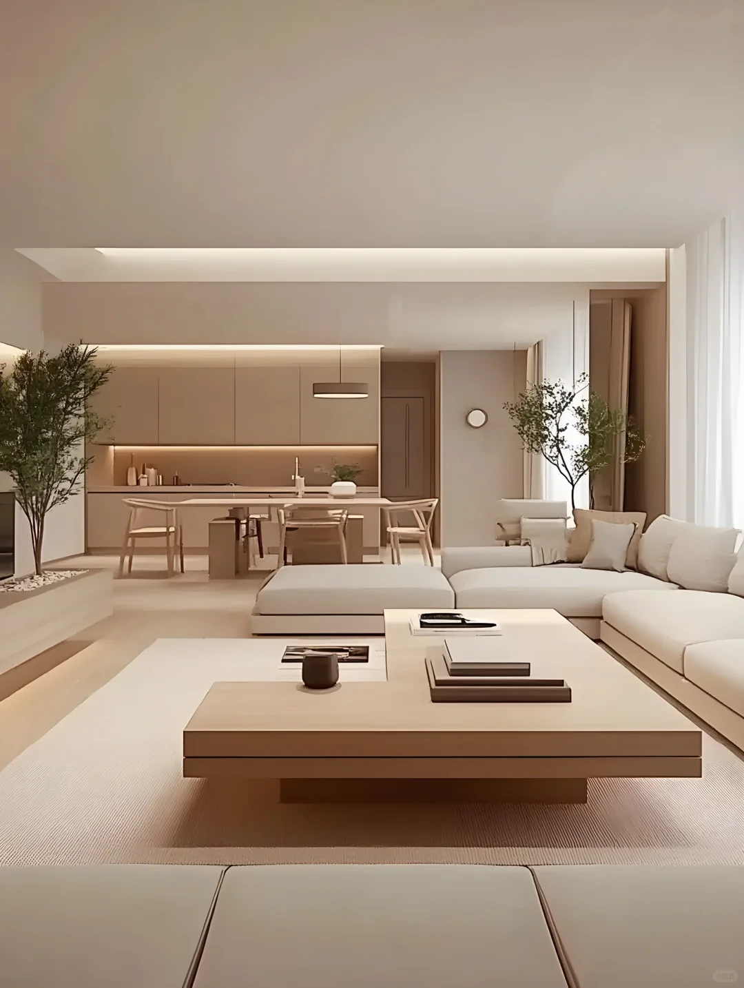 回家一眼惊艳，玄关造景+柜体穿插，巨高级