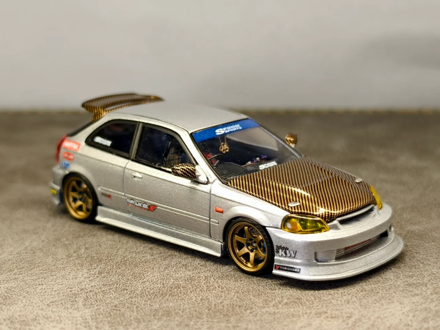 Tlv n165d 本田思域EK9细化改造