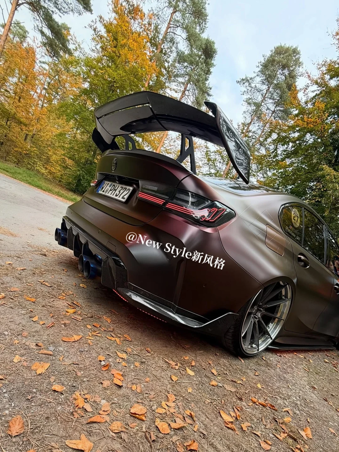 宝马M3G80改装案例|干碳纤维外观小包围!