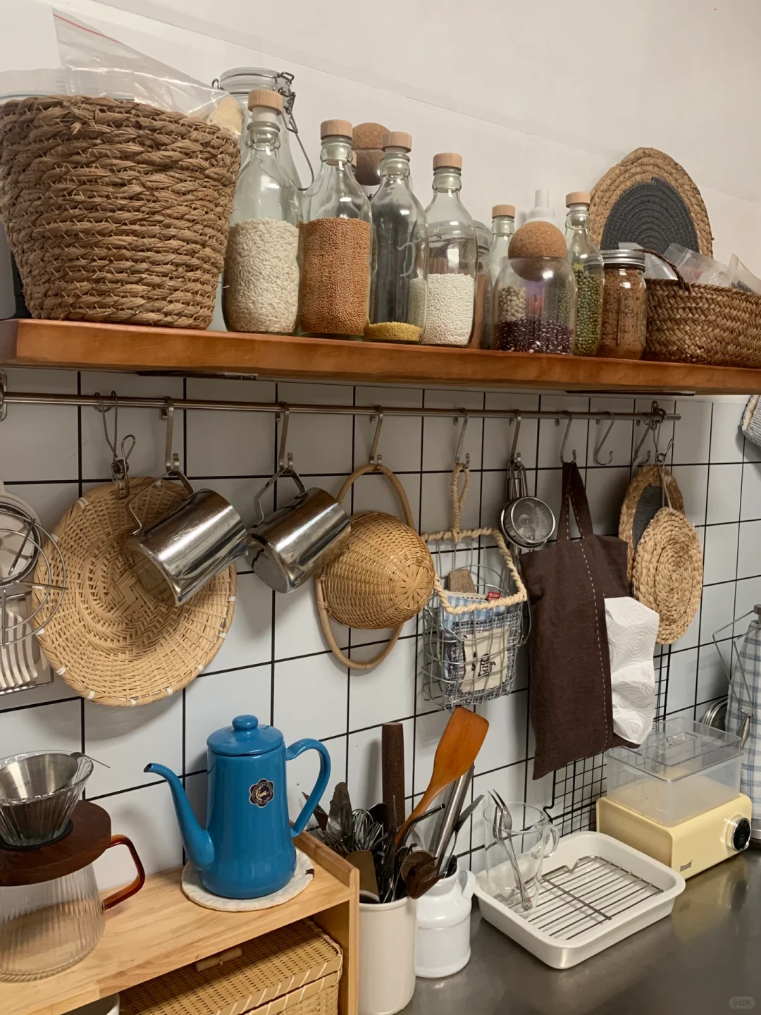 6㎡逆袭日剧同款厨房!锅铲全挂墙后真香了