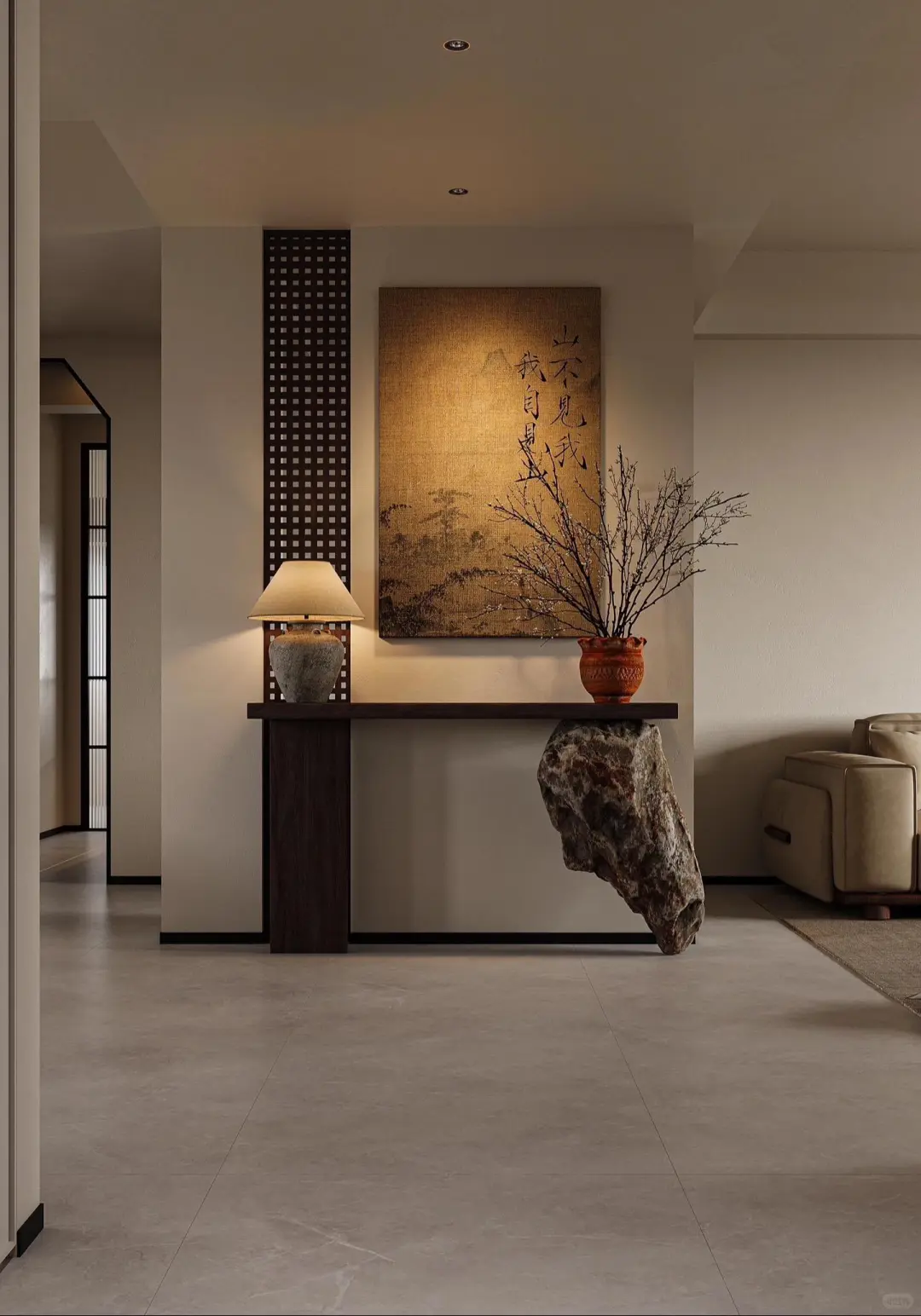 宋式美学玄关10+，个个惊艳