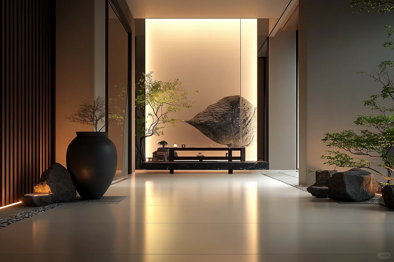 我想让自然和光跟我们这个空间说说话: