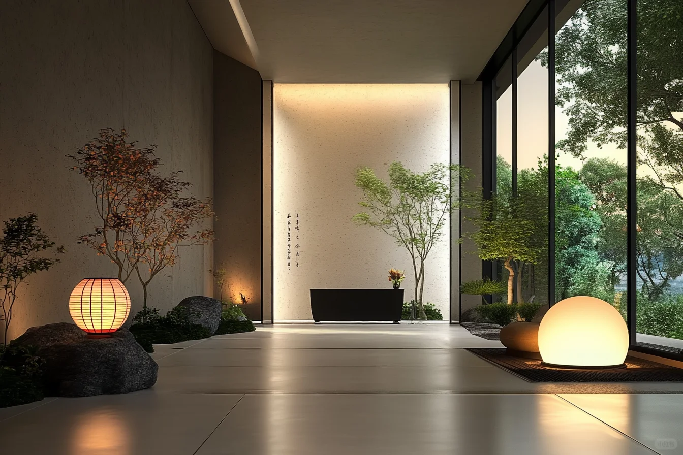 我想让自然和光跟我们这个空间说说话: