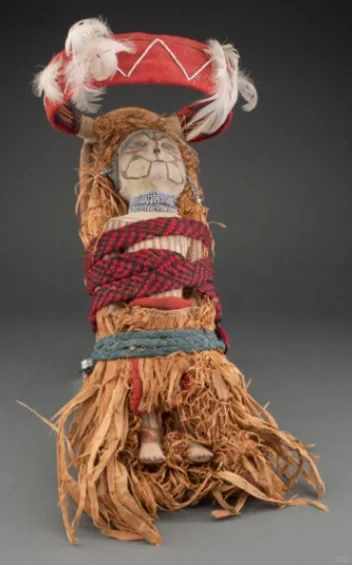 襁褓中的灵魂：19世纪Mojave印地安人偶