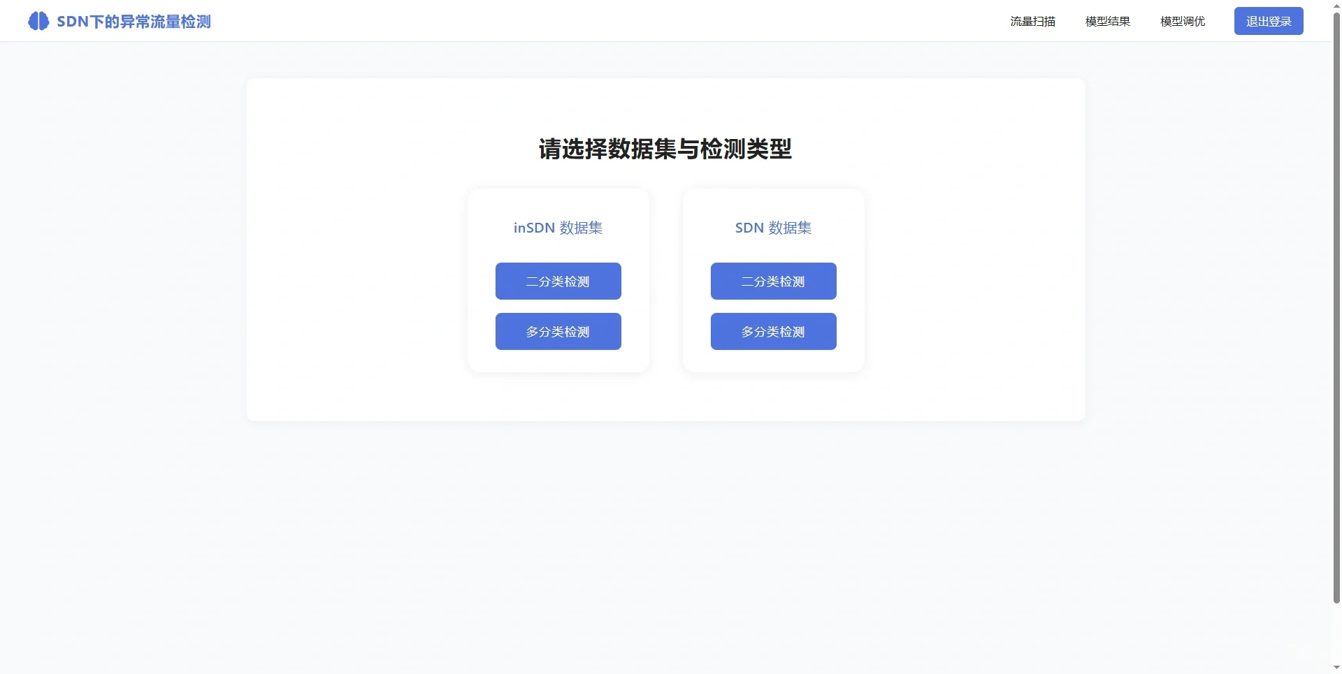 基于深度学习的SDN下的异常流量检测系统