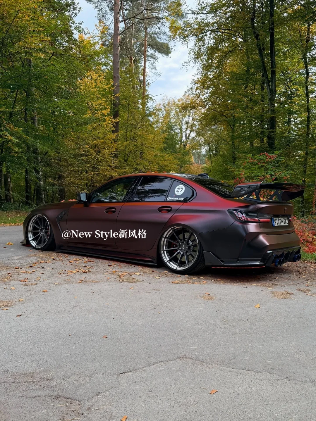 宝马M3G80改装案例|干碳纤维外观小包围!