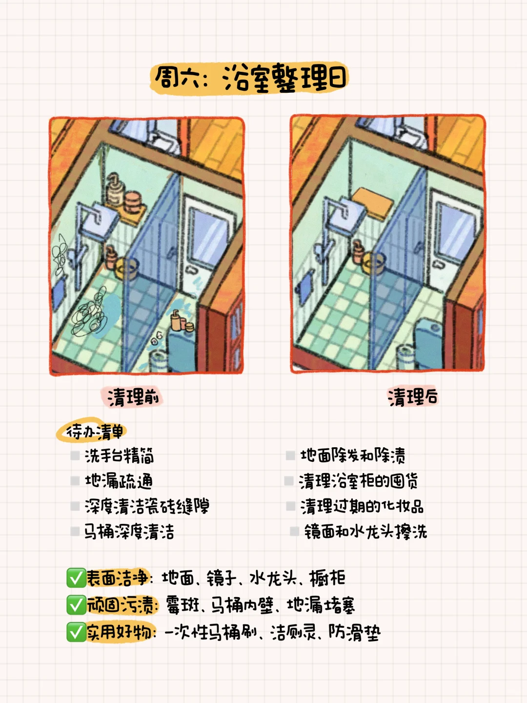 如果你家很乱,全屋整理只需7天❗(清单版