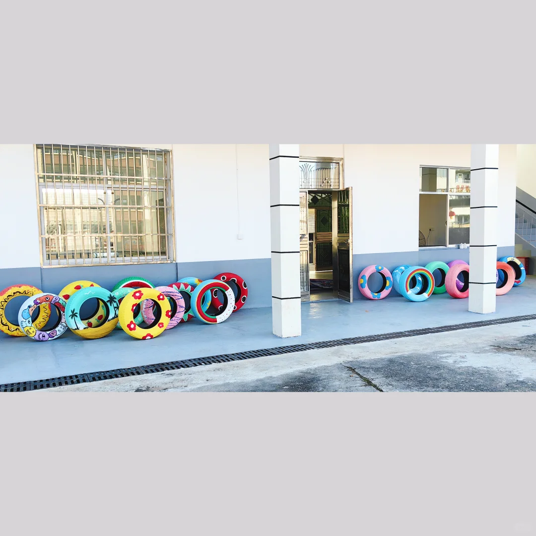 ?最好看的轮胎彩绘,有手就会?