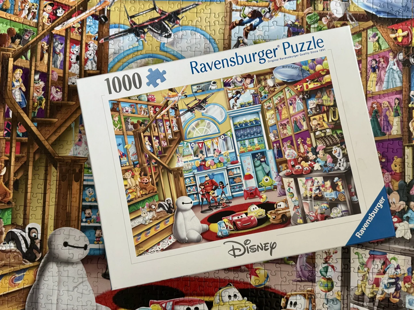 ?1000Pc 玩具店拼图完成