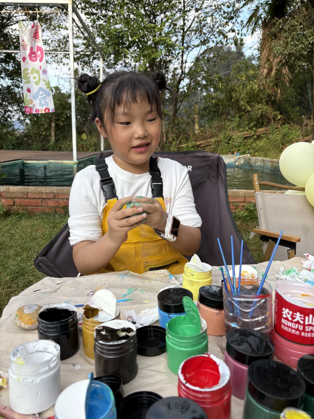 玉溪周边研学活动，石头彩绘