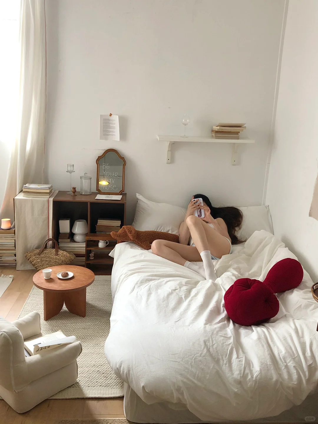 夏天,呆在我干净舒适的出租窝