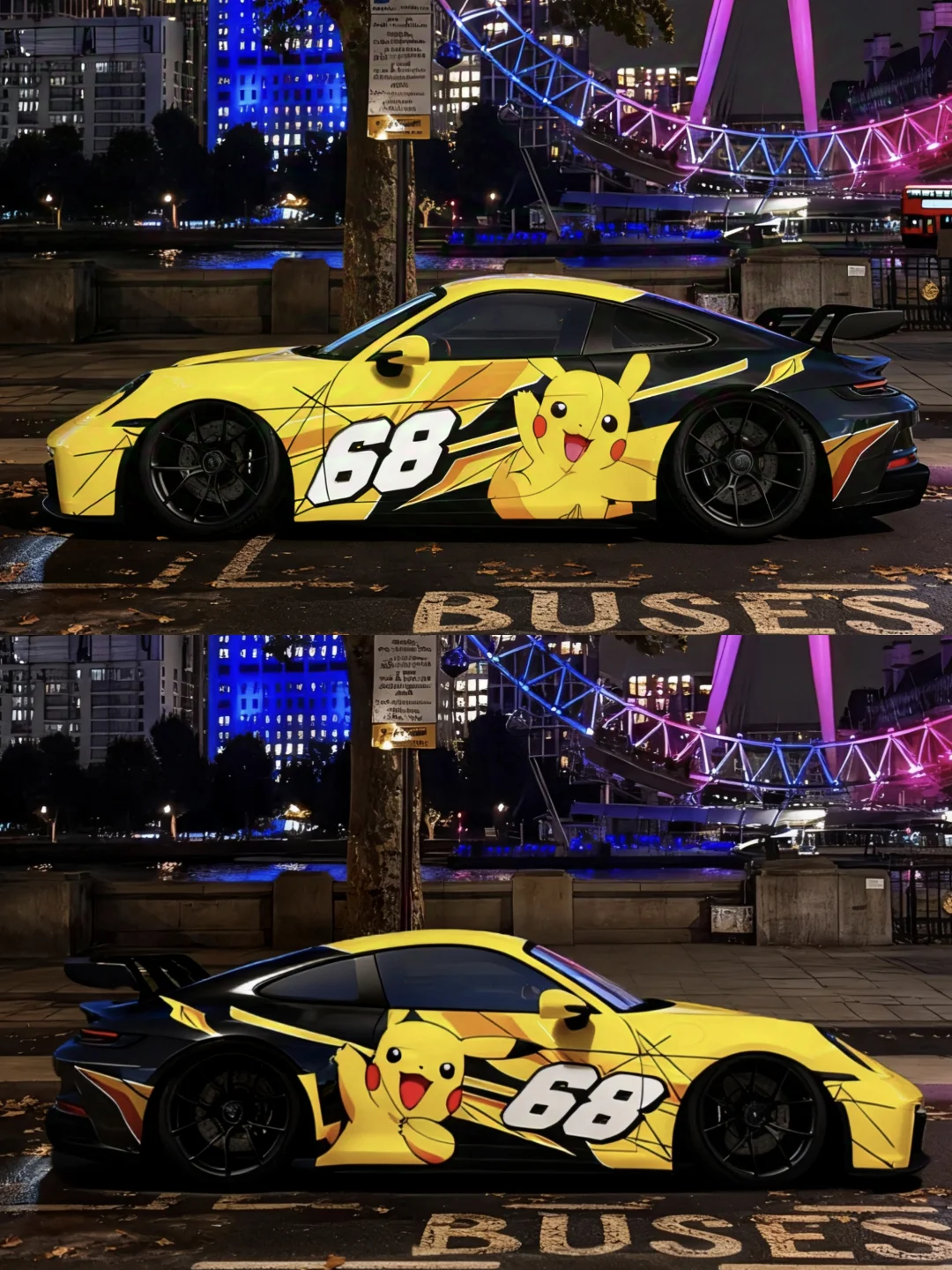 保时捷×皮卡丘 比这还帅的大玩具不多吧？