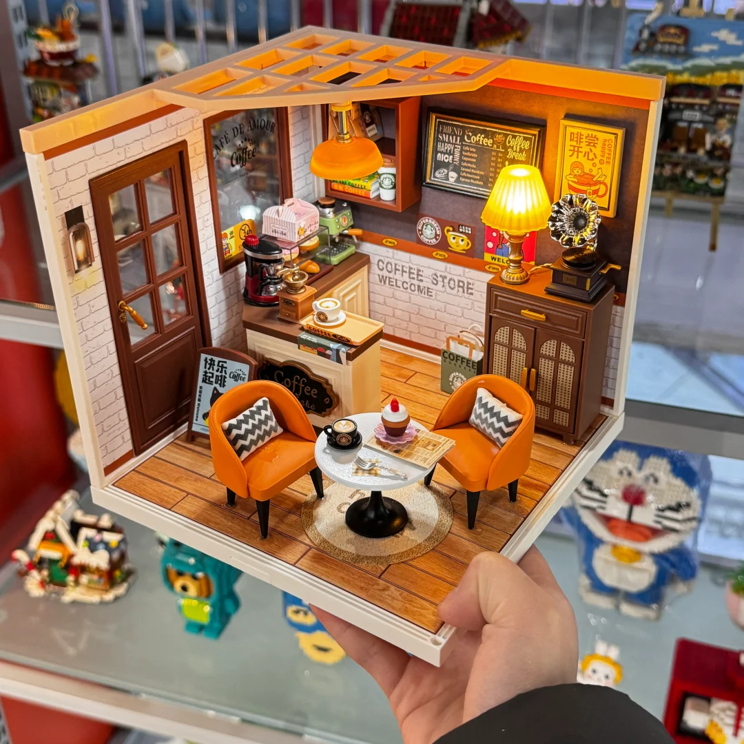 diy小屋也是越来越卷了，都可以遥控亮灯了