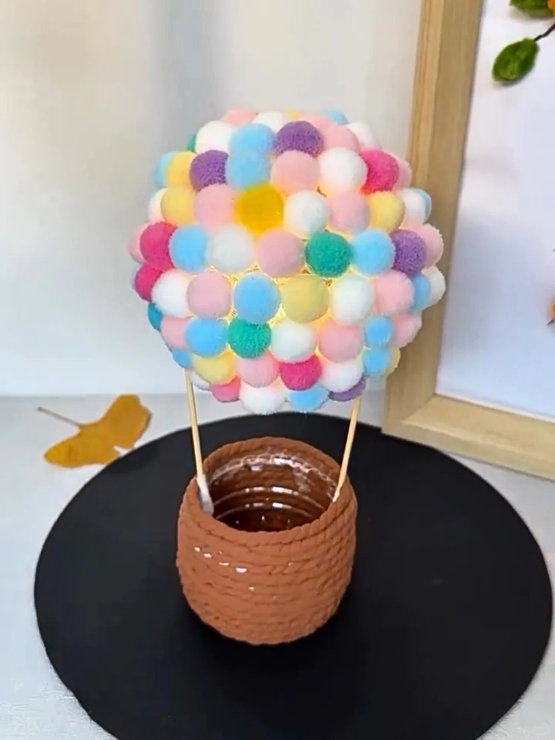 毛绒球小夜灯教程｜把软软的梦装进灯里✨