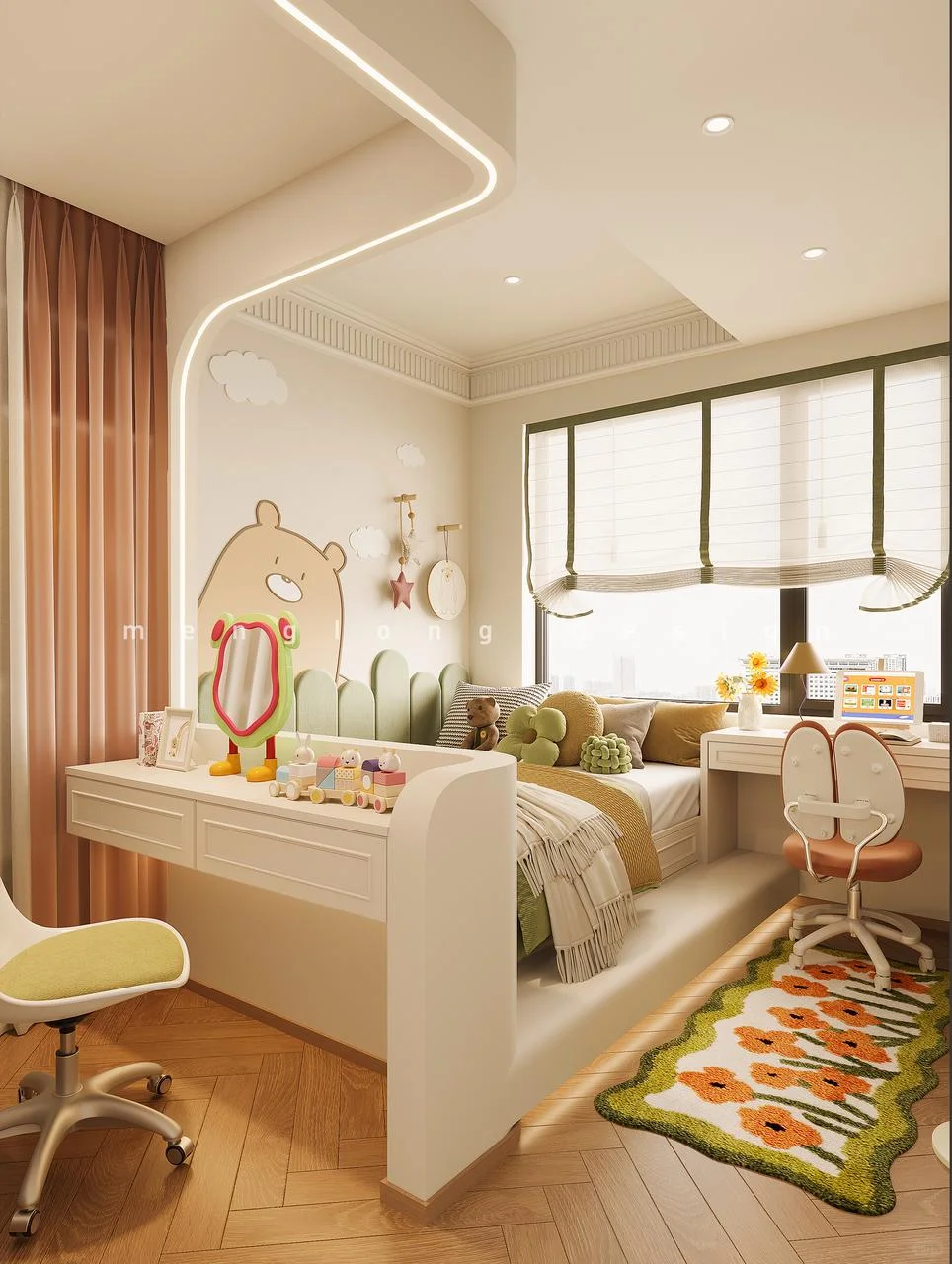 新案|抹茶绿+地台沙发?把“莫奈花园”搬