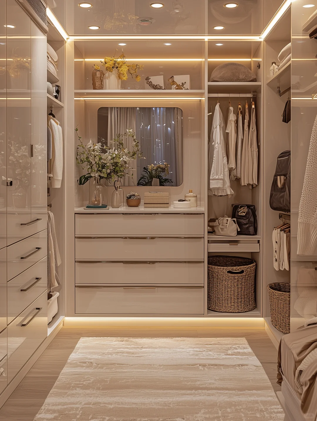 谁说小户型不能拥有衣帽间啊