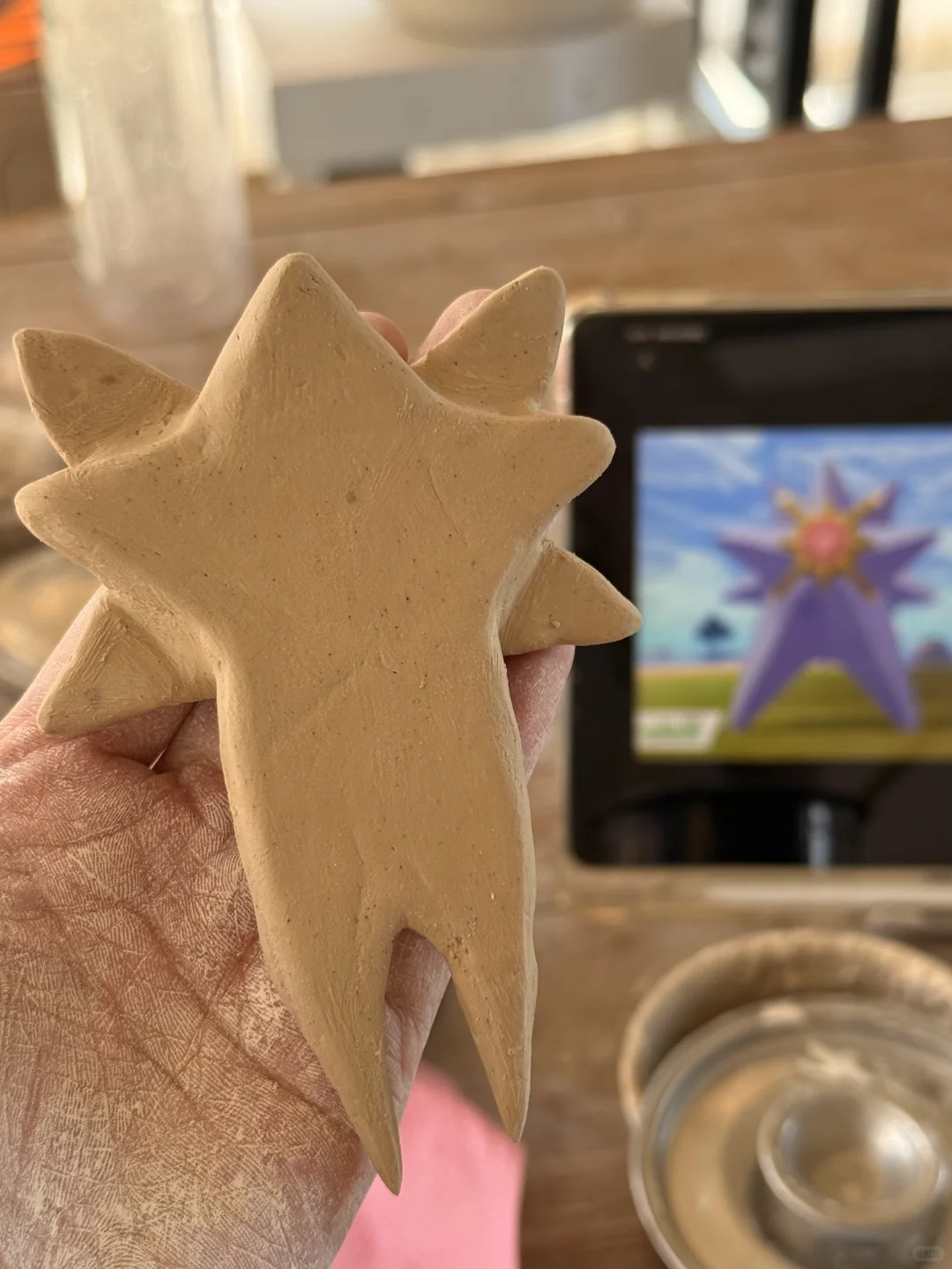 宝石海星可以给我喂饭了、、