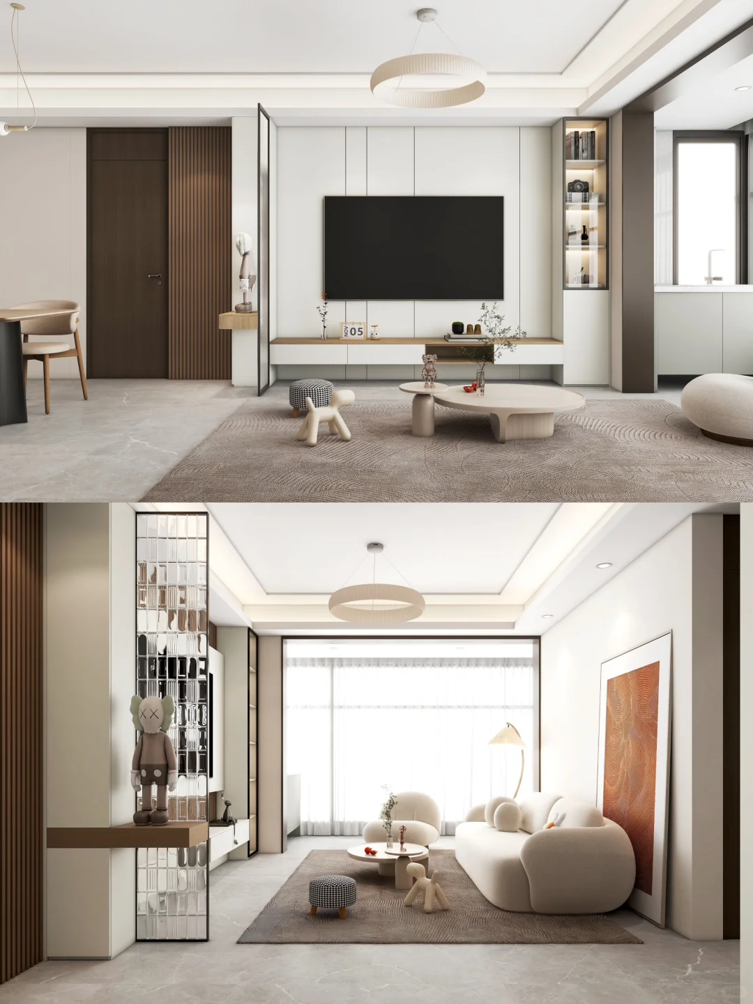 案例|现代简约家居设计,老婆的审美就是高?