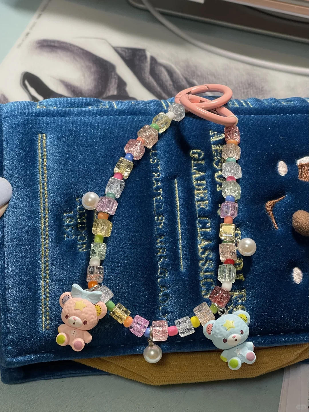 ❤️‍?DIY手机链 仅一条几乎全新 正版配件带