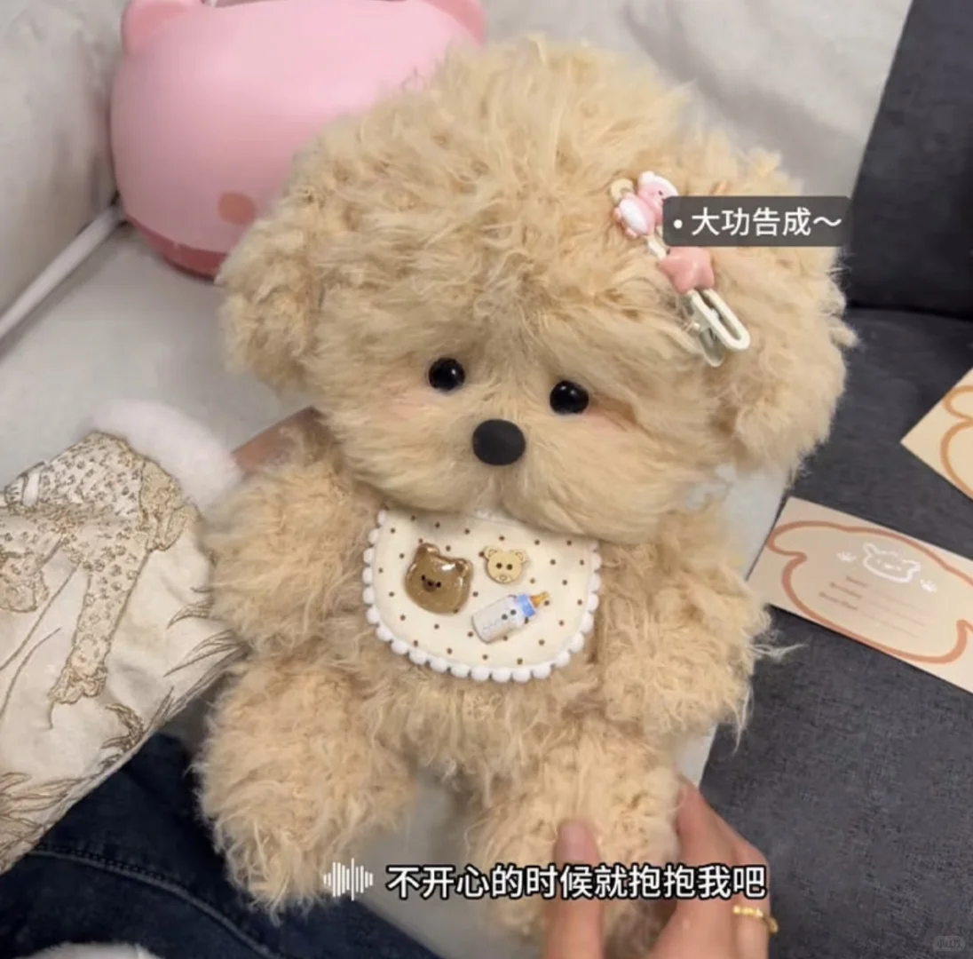 把可爱小狗diy成礼物? 女友收到超爱！