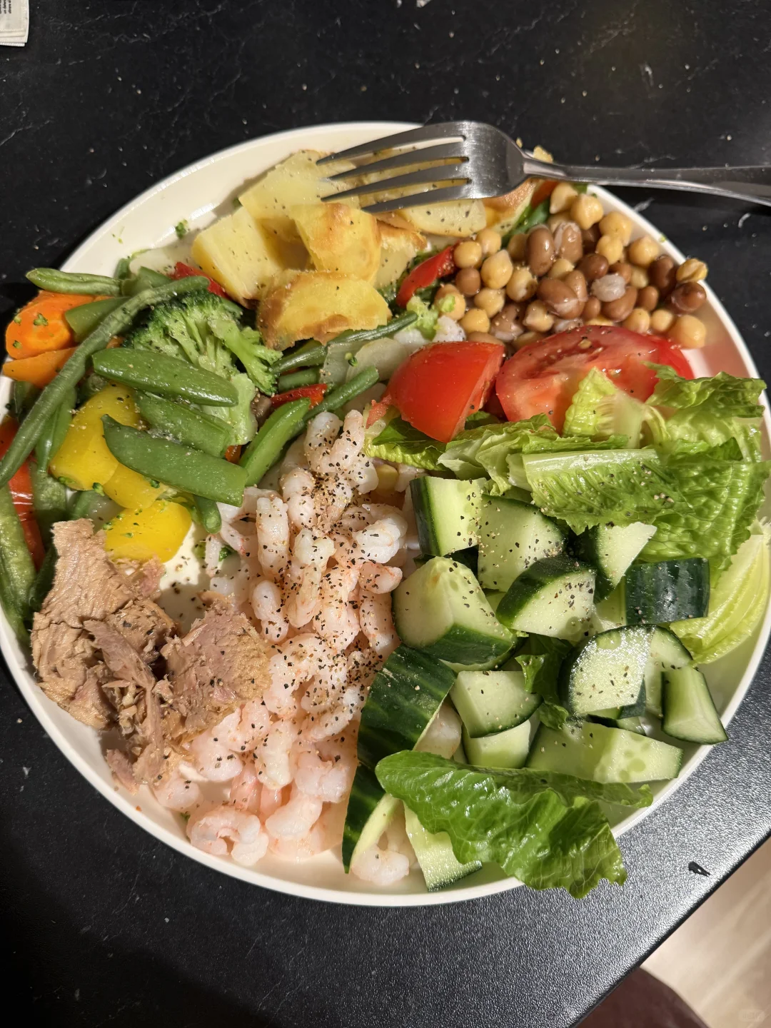 最讨厌有的人，成天冷冻食品还摆盘嘚瑟