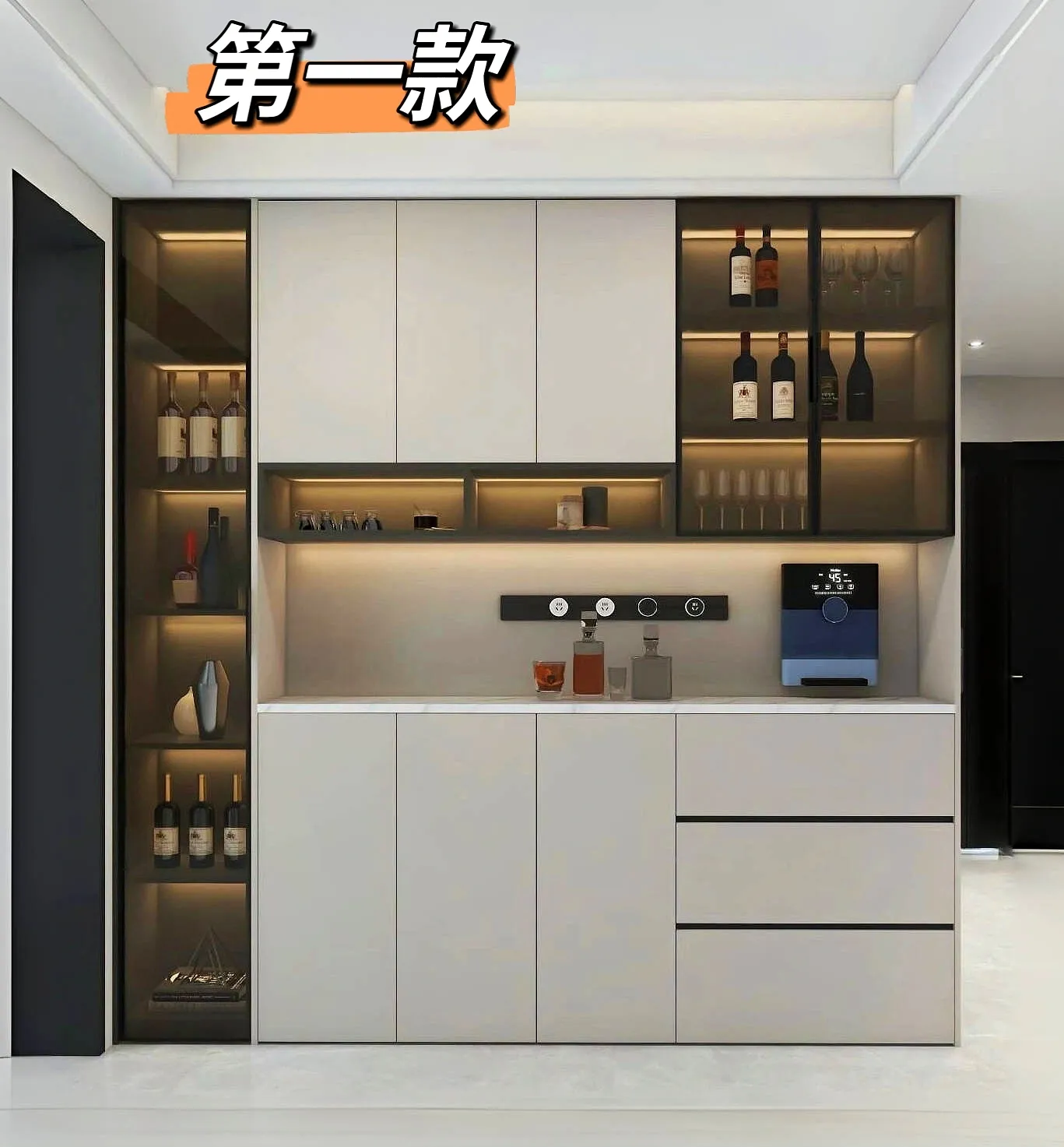 现代➕奶油风餐边柜合集✨每一款都好喜欢