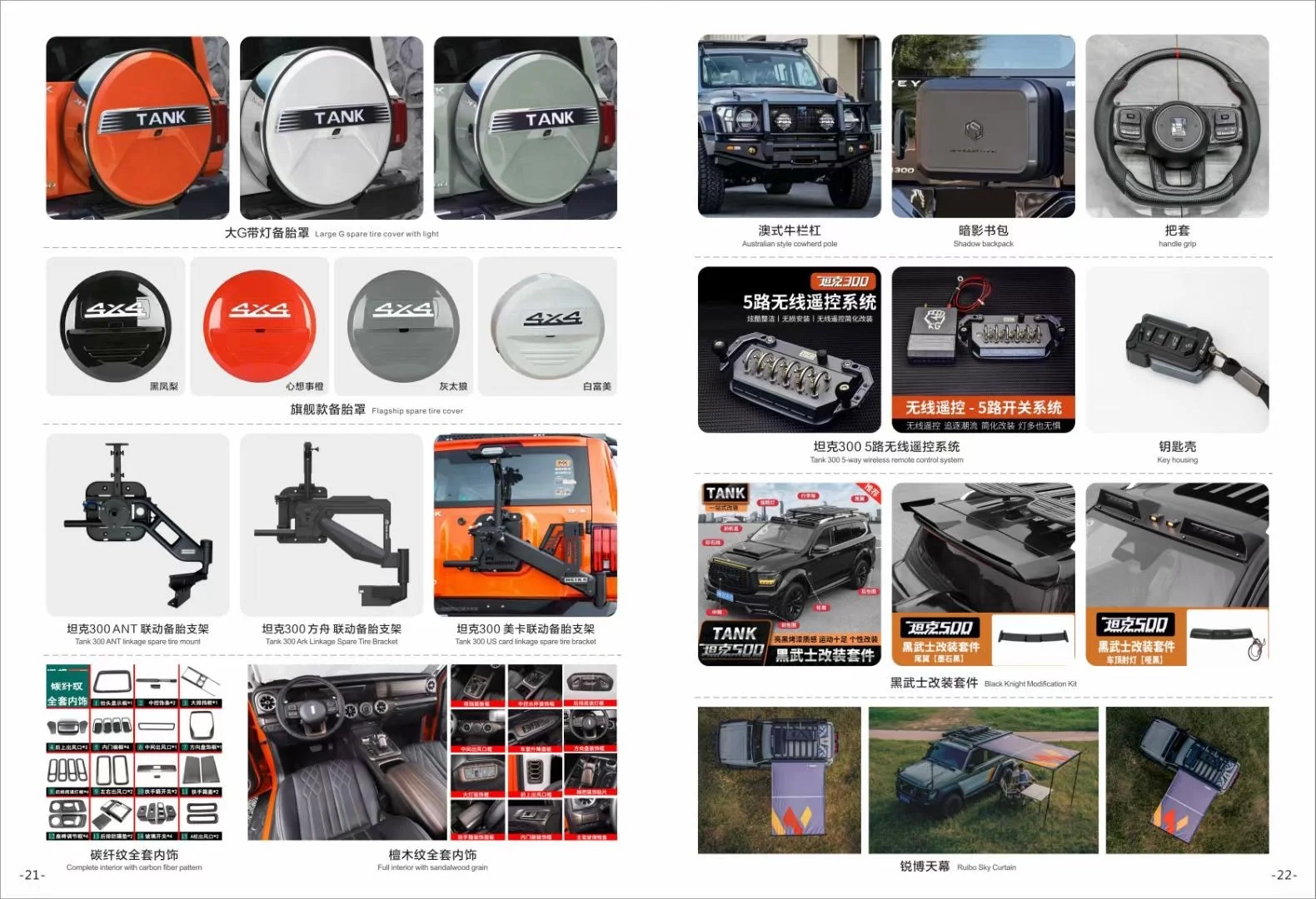 坦克全系改装配件！速来