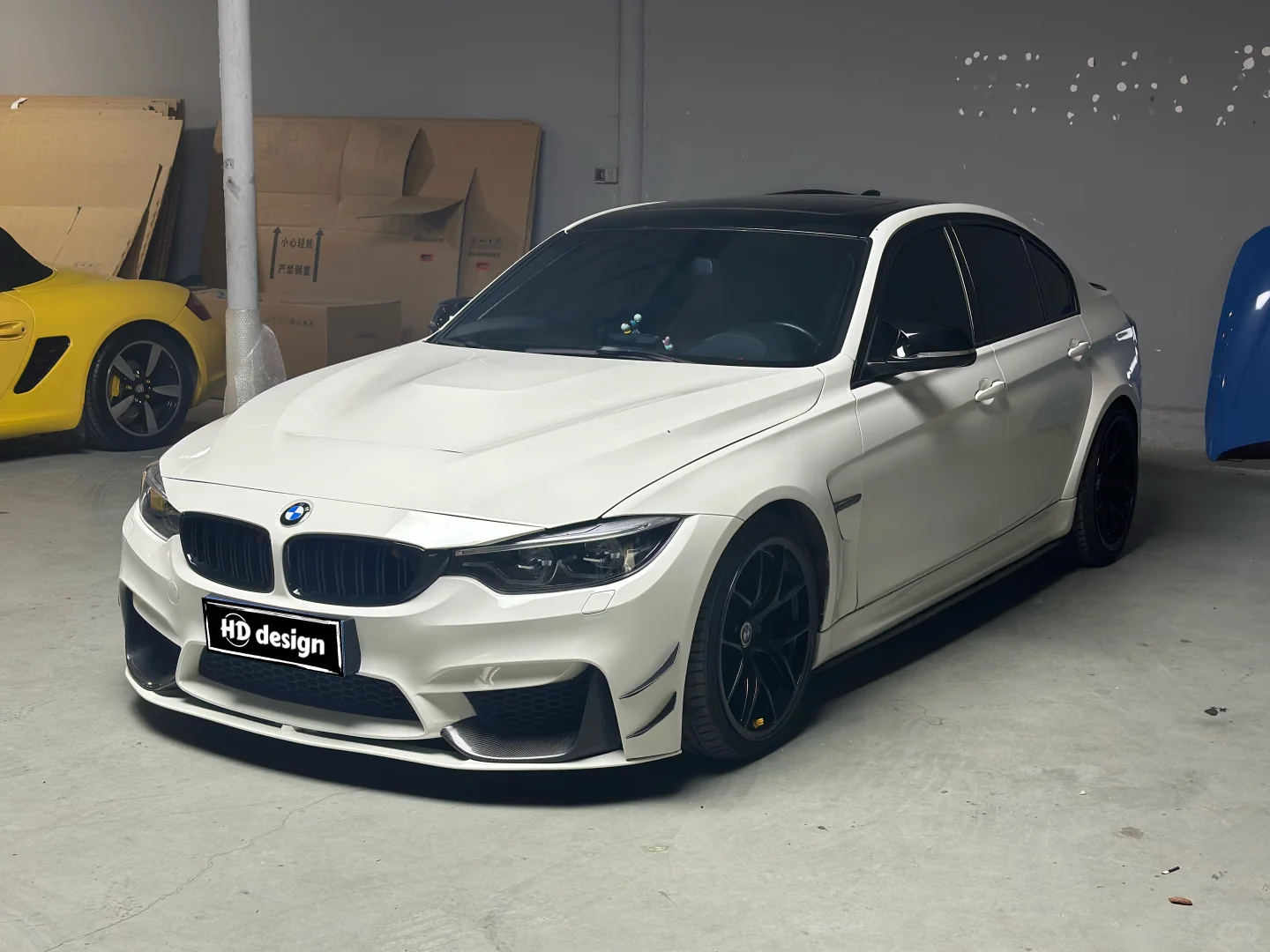 宝马三系真正的天花板改装包围