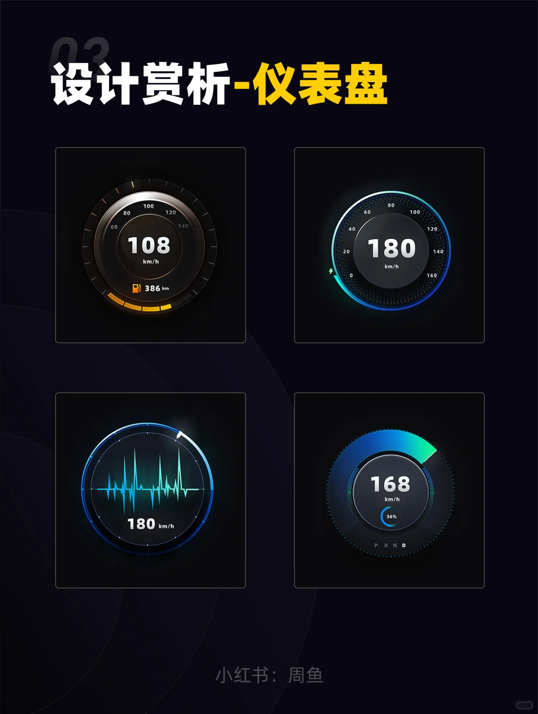 设计赏析|仪表盘设计