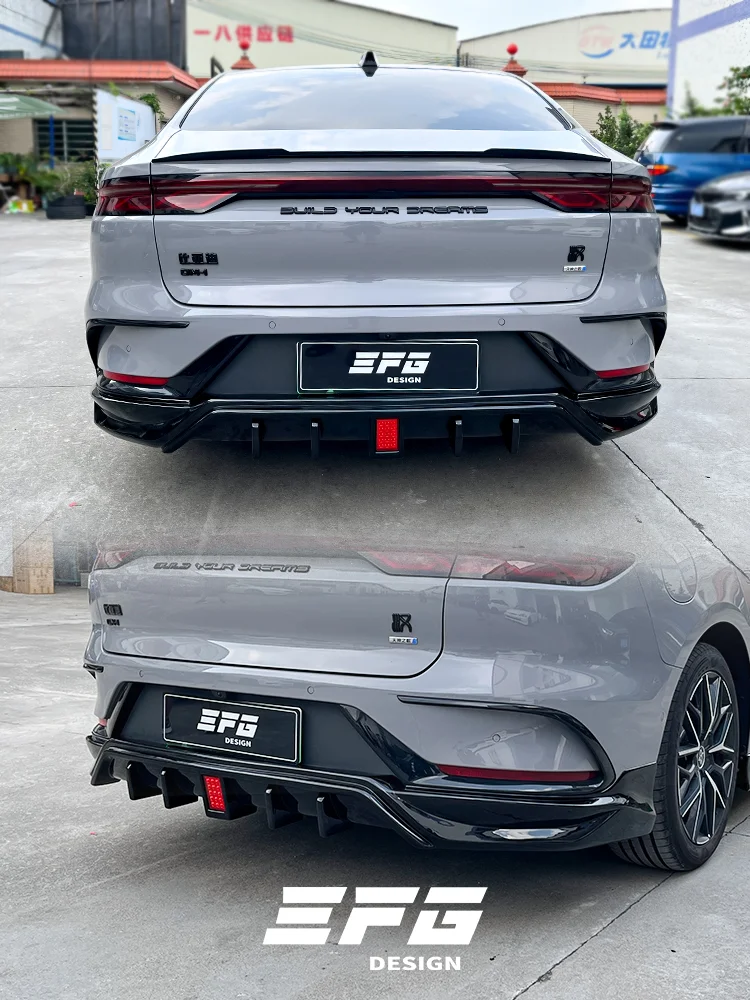 总会忍不住回头多看几眼，比亚迪汉！