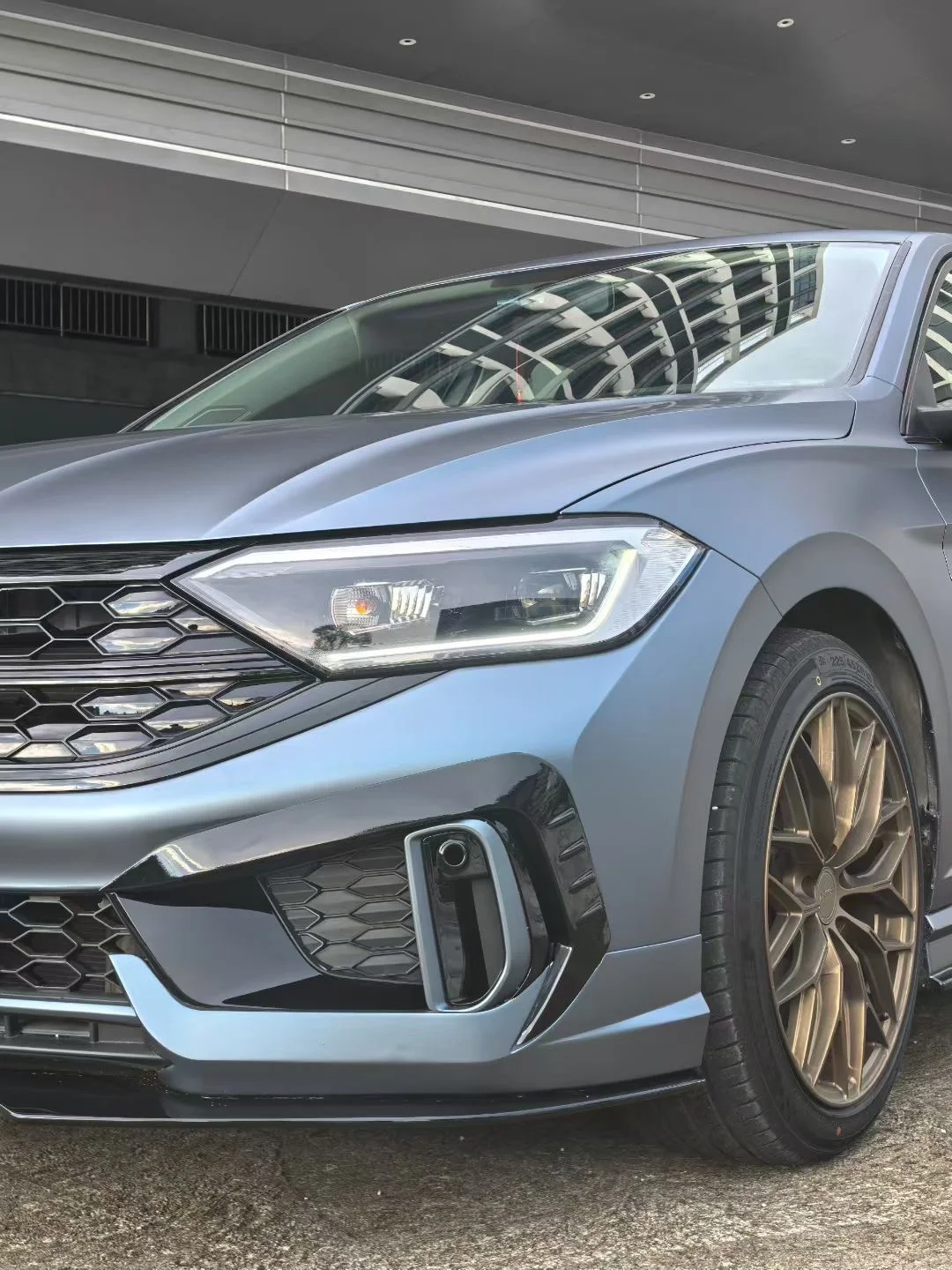 新速腾海外版运动包围套件；颜值简直帅爆了