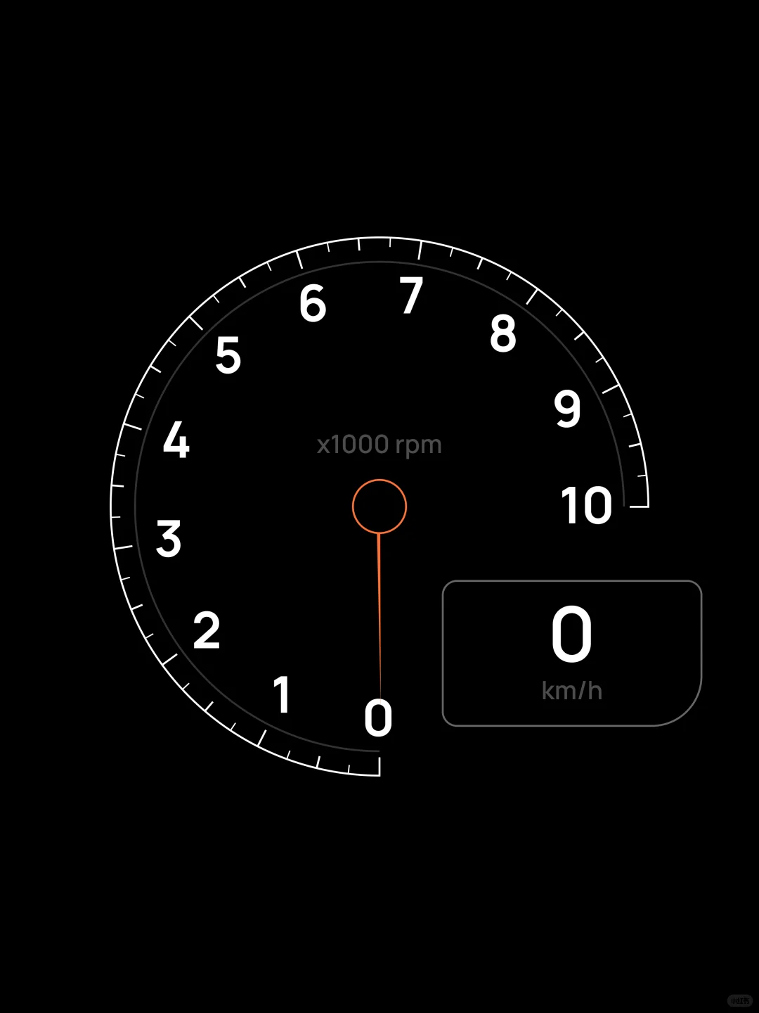 4种经典的车辆转速仪表盘布局